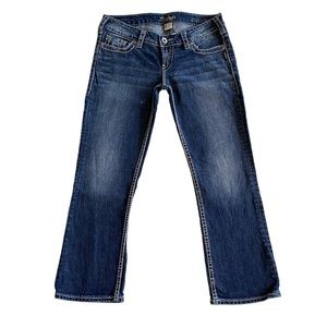 Silver Jeans Dark Blue Ankle Jeans. Arrived in great condition, too small.